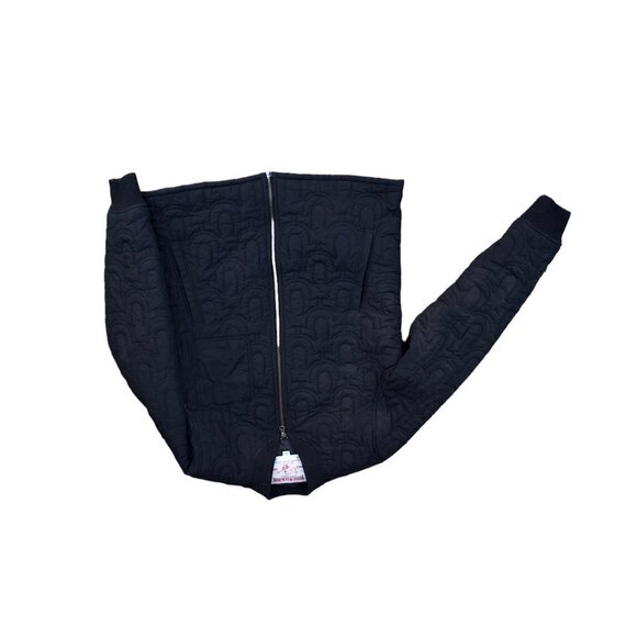 Rare True Religion Quilted Jacket Large Black - Picture 5 of 9